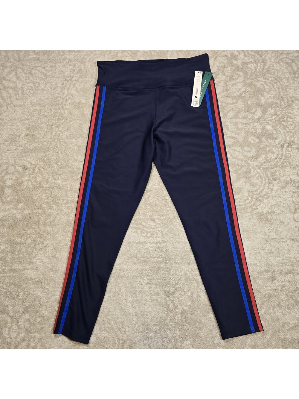 Aqua Athletic x Venus Williams-Women's XL Leggings - Navy Blue - NWT - MSRP $88